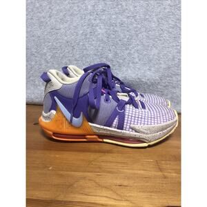 Nike LeBron Witness 7 Size 4Y Purple DQ8650 101 Basketball Shoes Sneakers Boys